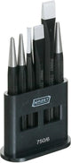 Hazet schlagwerkzeugsatz 750 6 chisels and cores set 6pc 750 6