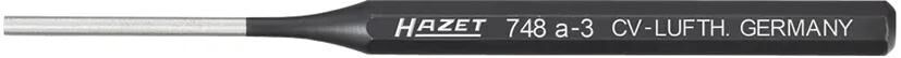 Hazet drevel pin punch 125x3 mm 748 a-3