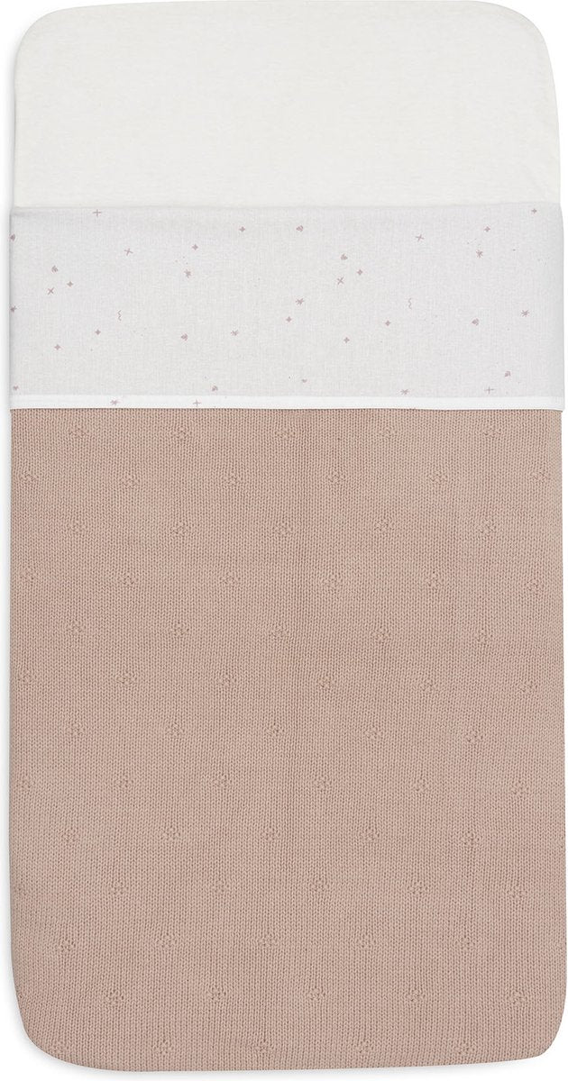 Jollein laken ledikant 120x150cm twinkling wild rose