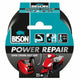 Bison power repair tape zwart 25mx4.8cm