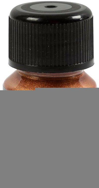 Creativ company metaalverf - medium goud - glanzende verf - voor diverse oppervlakken - 30ml - art metal - waterbasis - perfecte dekking - eenvoudig aan te brengen