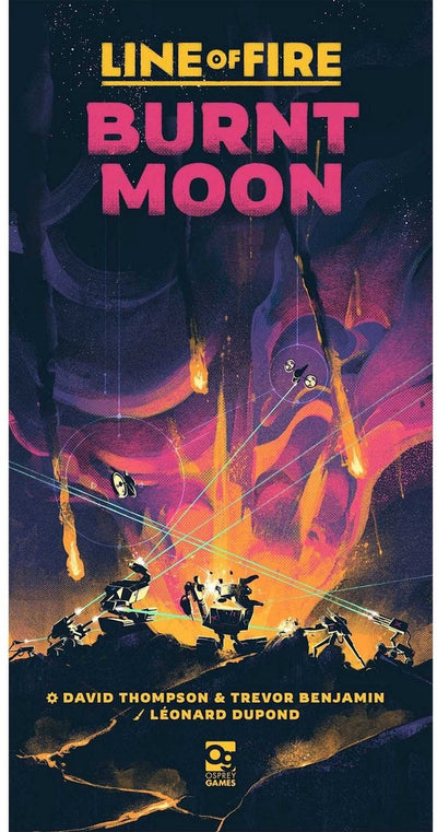 Asmodee line of fire: burnt moon