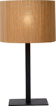 Lucide magius - tafellamp - ø 28 cm - 1xe27 - naturel - japandi