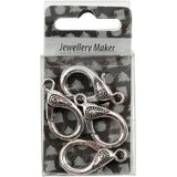 Abi https: www.cchobby.nl karjnslot-l-30-mm-gatgrootte-3-mm-antiek-zilver-4-stuk-1-doos - afbeelding 2
