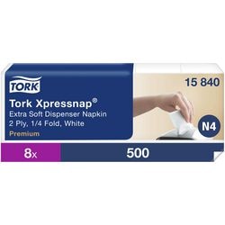 Servetten tork n4 xpressnap 2-laags wit