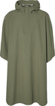 Basil hoga regenponcho unisex - groen - one size