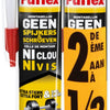 Pattex geen spijkers schroeven 2 x 400 gr +50% | montagekit geschikt voor binnen | voor alle materialen | extreem sterk | ideaal als universele montagekit