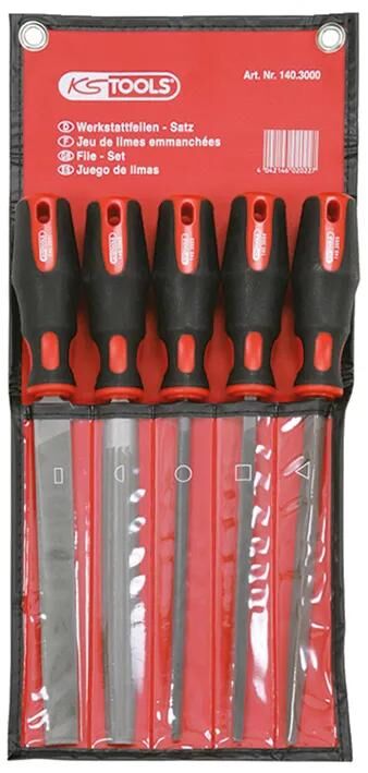 Ks tools vijlenset workshop file set 5tlg. l 200mm