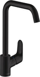 Hansgrohe focus m41 - keukenmengkraan - ééngreeps bediening - 260mm - mat zwart