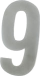 Starx huisnummer 130x3mm rvs 9