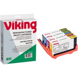 Inktcartridge od hp sd534ee nr. 364 zwart geel magenta cyaan