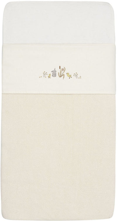 Jollein - baby laken ledikant - 120x150cm - ledikant, babybed - katoen - riverside