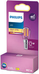 Philips led lamp - t25 lampvorm - koelkastlampje met e14 fitting - warmwit licht: 2700k - 12w - helder glas