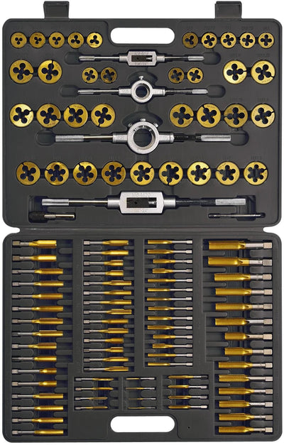 Sw stahl gewindeschneidsatz 82251l thread cutter set tin bw-steel, m2-m18,110 pcs.