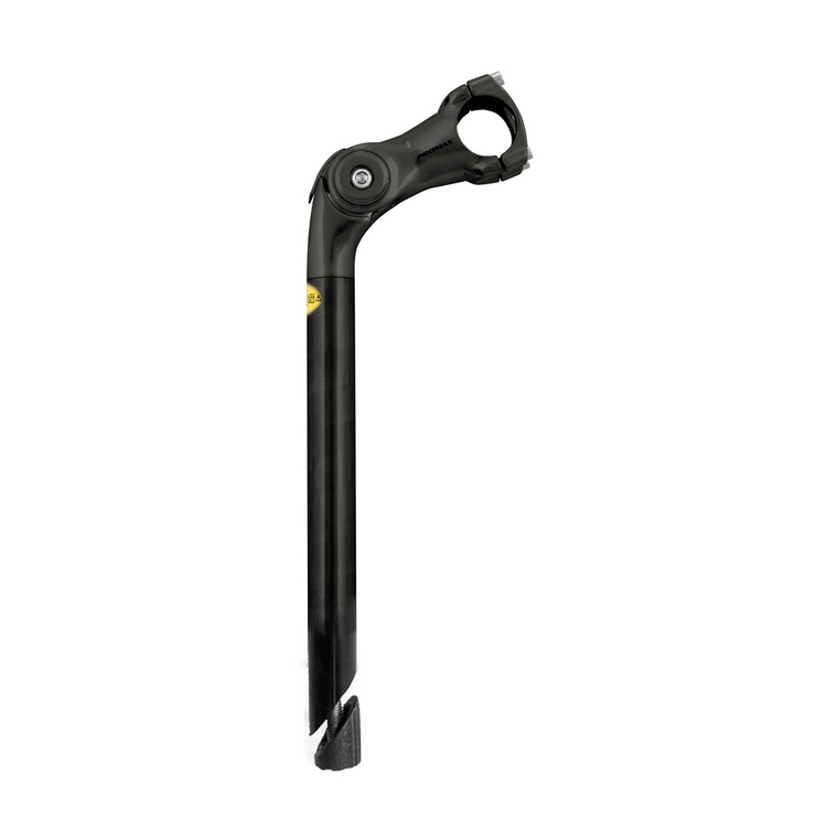 Stuurpen verstelbaar 85mm x 1 1 8 300mm- zwart.