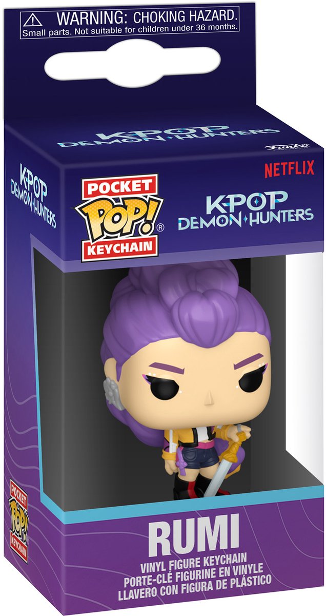 Kpop demon hunters rumi (pocket pop!) unisex funko pocket pop! - neutraal - standard