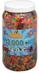 Hama - strijkkralen ton - 13.000 stuks neon