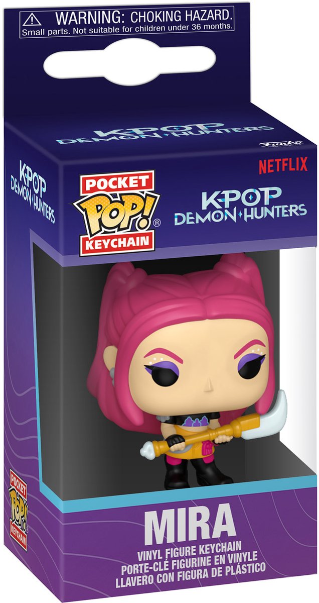 Kpop demon hunters mira (pocket pop!) unisex funko pocket pop! - neutraal - standard