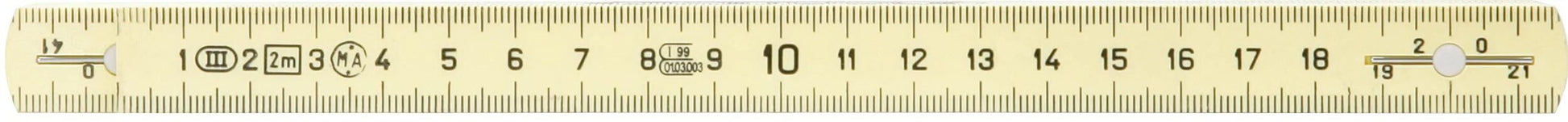 Ks tools duimstok folding rule 2m ks-tools plastic