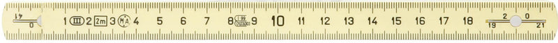 Ks tools duimstok folding rule 2m ks-tools plastic