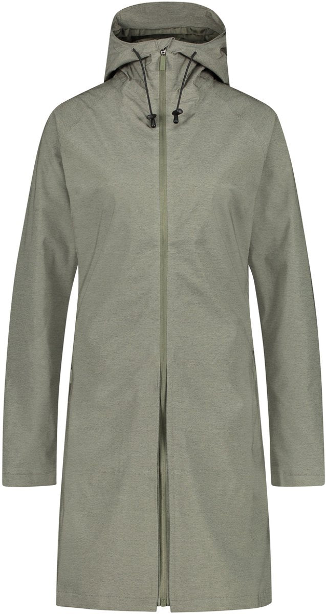 Puch seq regenjas dames olive groen