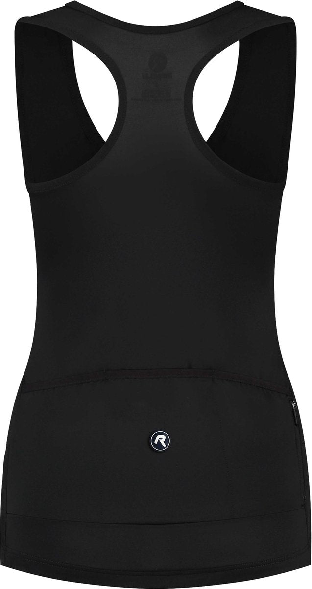 Rogelli abbey fietstop - dames - zwart - s