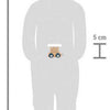 Small foot - houten lettertrein polar - wagon wit - 12 stuks