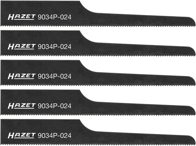 Hazet stichsägeblattsatz 9034p-024 5 saw blade set of 5