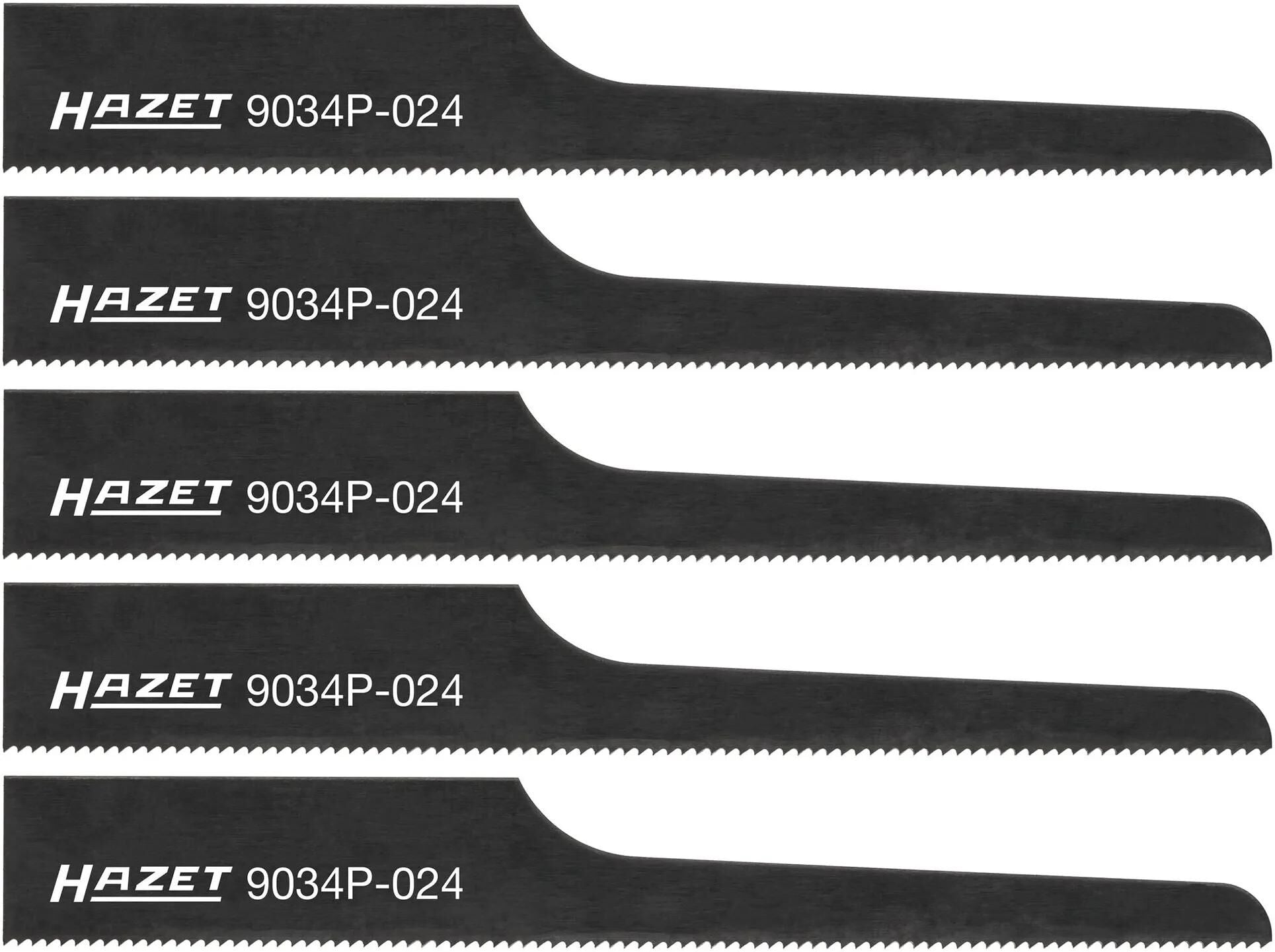 Hazet stichsägeblattsatz 9034p-024 5 saw blade set of 5