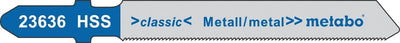 Metabo accessoires metabo stichsägeblattsatz classic pk. jigsaw folder 5-tg.hss 0.7 metabo