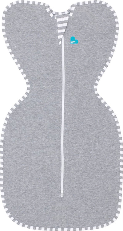 Love to dream ™ babyslaapzak swaddle up™ - inbakeren - baby 3-6 maanden - 6-8.5 kg - all season - 1.0 tog - grijs