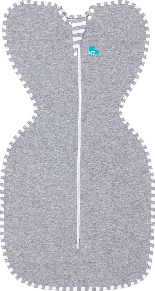 Love to dream ™ babyslaapzak swaddle up™ - inbakeren - baby 0-2 maanden - xs - 2.2 - 3.8 kg - grijs