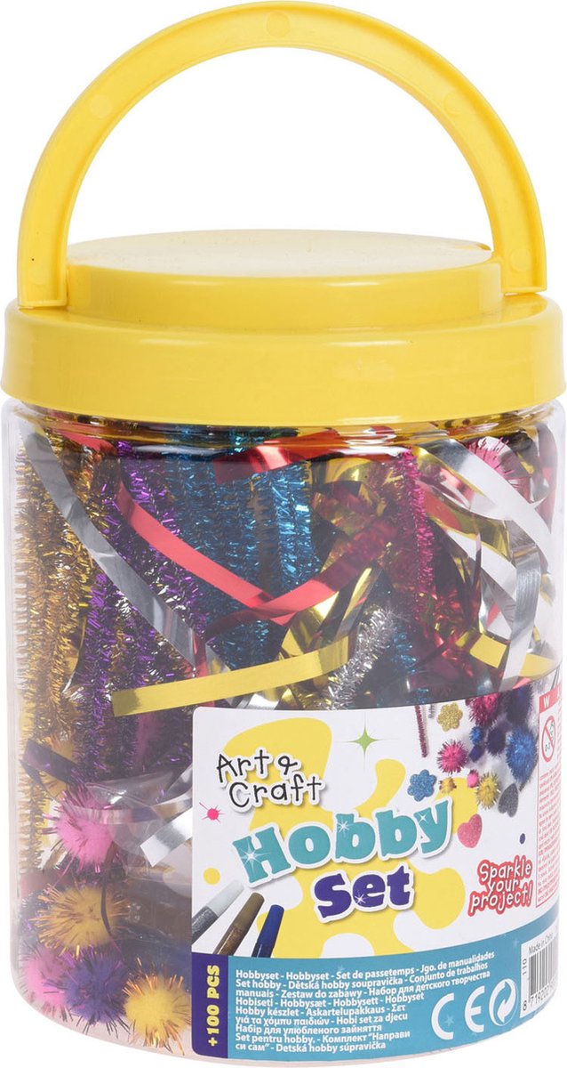 Tender toys hobby set decoratiematerialen