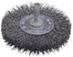 Sw stahl ronde staaldraadborstel 63303 round brush with 6mm shaf sw-steel d=75mm