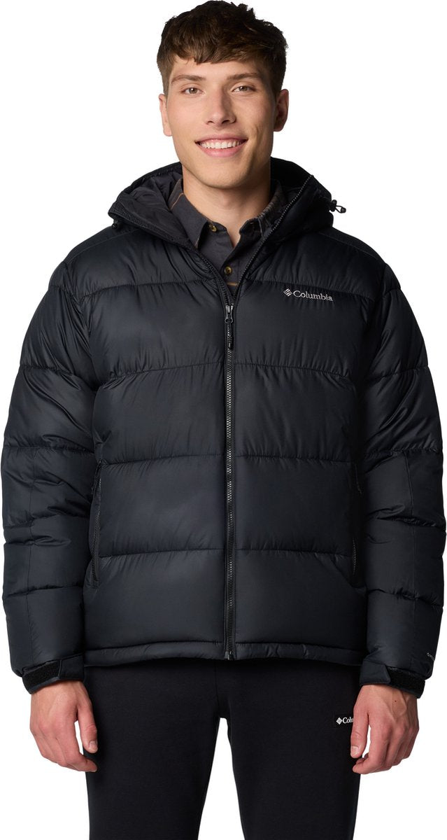 Columbia pike lake™ ii hooded jacket men's outdoorjas - black - maat s