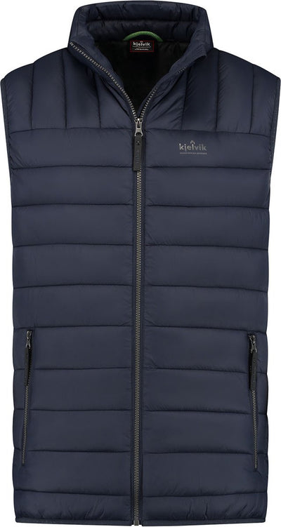 Kjelvik dean heren outdoorbodywarmer - navy