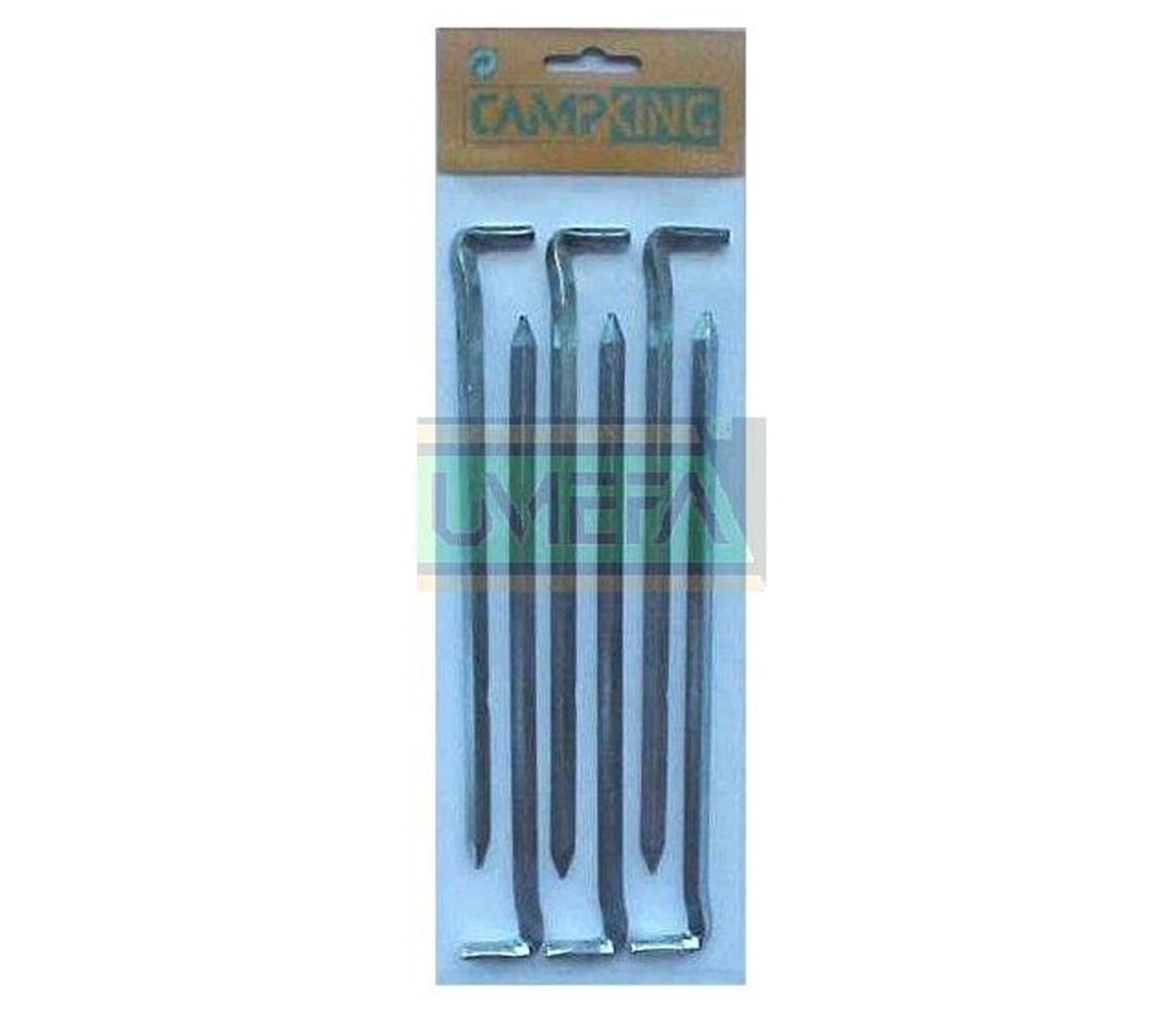 Campking grondpen vierkant 20 cm -6 mm