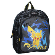 Vadobag rugzak pokã©mon pikachu 30x25x11cm zwart - afbeelding 1