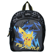 Vadobag rugzak pokã©mon pikachu 30x25x11cm zwart - afbeelding 2
