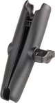 Ram mounts double socket enkelvoudige zwenkarm zwart