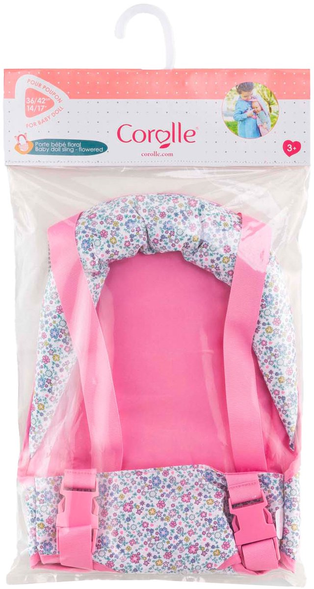 Corolle draagdoek bloemen voor babypop van 36-42cm