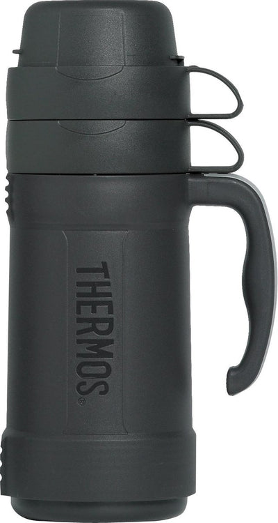 Thermos eclipse isoleerfles - 1l - donkergrijs