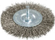 Metabo ronde staaldraadborstel round brush with 6mm shaf d=100mm steel