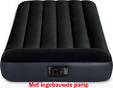 Intex twin pillow rest classic luchtbed met ingebouwde pomp (220-240v) 99x191x25cm - afbeelding 1