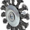 Ks tools ronde staaldraadborstel round brush with 6mm shaf ks-tools 75x12mm
