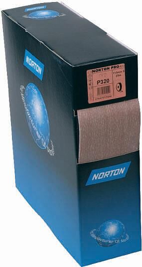 Norton schleifbogen rotolo foam rotolo foam pro p800 115mmx25m