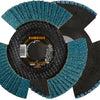 Rhodius lamellenscheibe vision pro serrated washers vision p 40 125x22,23