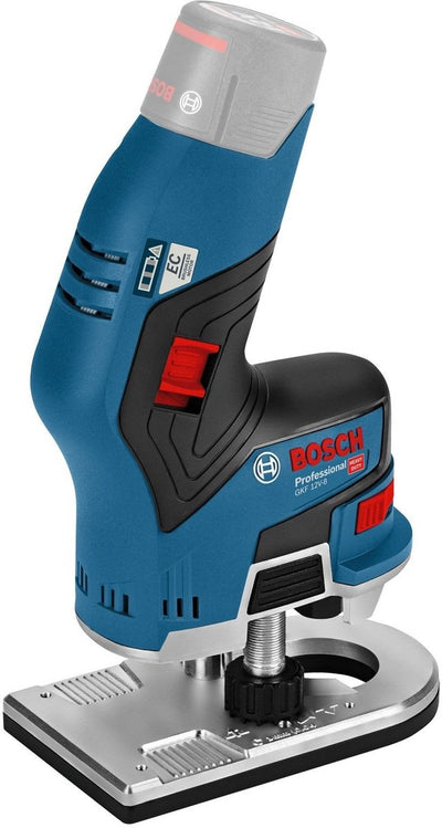 Bosch professional gkf 12v-8 kantenfreesmachine - zonder 12 v accu en lader