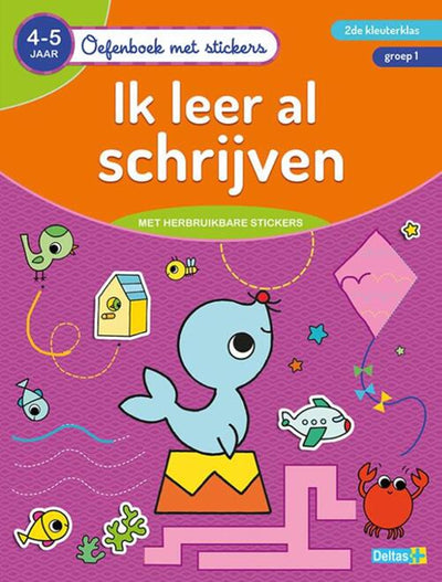 Deltas oefenboek ik leer al schrijven (4-5jr)