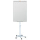 Nobo impression pro stalen mobiele flipover - in hoogte verstelbaar - inclusief marker - wit